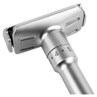 The Great Living Co Premium Double Edge Adjustable Levels Safety Razor Plus Blades